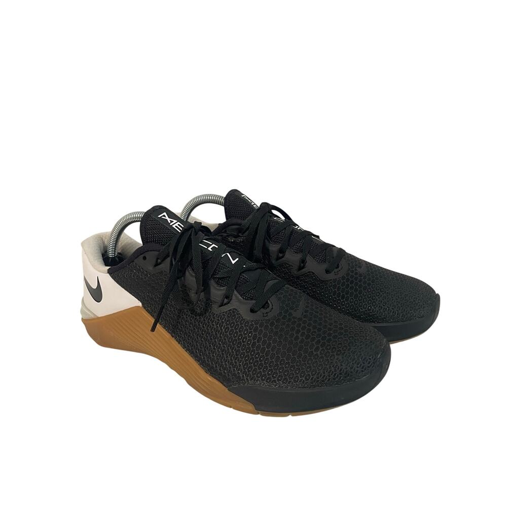 Nike Metcon 5 Cross Training Shoe Black Gum Sole Men's Size 9